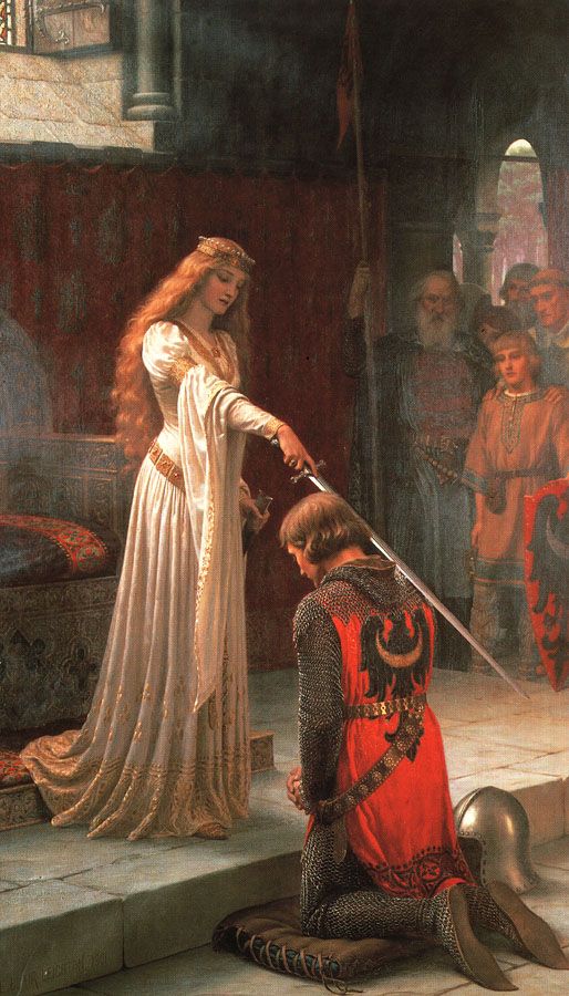 The Accolade by Edmund Blair-Leighton